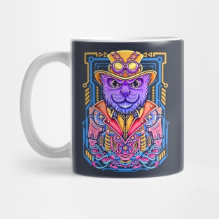 Steampunk Kitty Mug